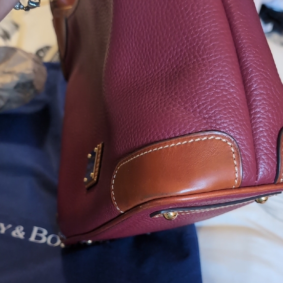 Dooney & Bourke Hobo Bag with Gold Accents - Picture 13 of 16